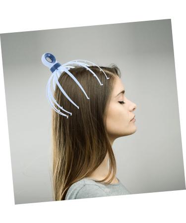 Buy Oatipho Tiger Band Head Massage Device - Claw Style Scalp Tool for Ultimate Head Care | Plastic Design with Steel Ball Extender 21x15x15cm Blue | International Shipping Available - Buy Online on GoSupps.com