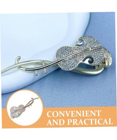 PLAFOPE Rhinestone Twist Clip Pipa Barrettes Chinese Hair Clips Pipa Hair Barrette Hair Bun Holder Chinese Hair Clamps Hair Clips for Fine Hair Pretty Hair Clips for Women French Pins - Buy Online on GoSupps.com