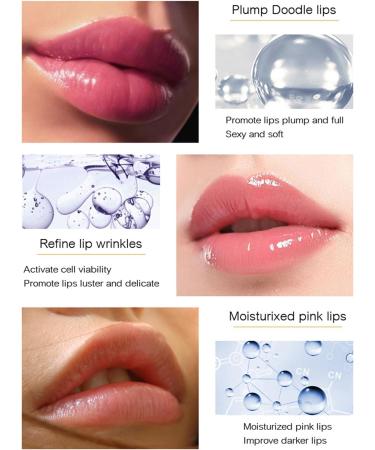 Lip Plumper Gloss Volumizing Lip Serum lip gloss Lip Enhancer and Lip Care Serum moisturizes and reduces wrinkles leaves the lips fuller and moisturizing 5 ml lip mask 12 - Buy Online on GoSupps.com