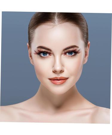 minkissy 3d Stickers 12 Pairs Fake Eye Cosplay False Eye Thick Cross Eye Fluffy Eye Eye Makeup Eye Stickers Fake Colored Eye Lash Tool The Cross Line 3d - Buy Online on GoSupps.com