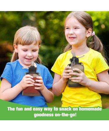 Haakaa Silicone Yummy Pouch Sippy Spout - No Spill Baby Food Pouch Topper for Reusable Snack Spout - Compatible with Haakaa Yummy Pouches - 1 Pack - Buy Online on GoSupps.com