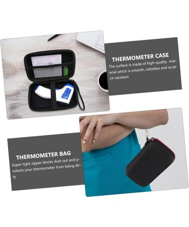 Mobestech Storage Bag for Ear Thermometers | Portable EVA Case & Organizer for Forehead & Ear Thermometers - Buy Online on GoSupps.com