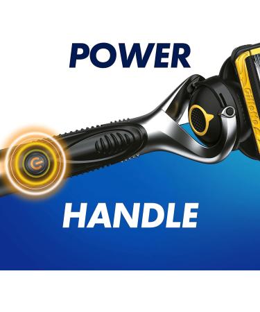 Gillette ProShield Power Men's Razor with Precision Trimmer + 9 Blade Refills - Buy Online on GoSupps.com