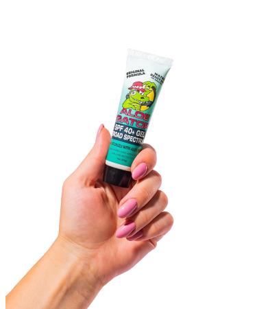 Aloe Gator SPF 40+ Gel Sunscreen 1 oz 5 Pack - Broad Spectrum Protection - Buy Online on GoSupps.com