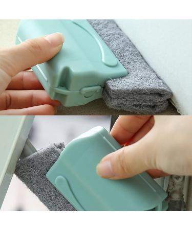 Window Cleaning Kit Window Groove Cleaning Brush 2PCS Labor-Saving Portable Window Track Cleaner Replacement Skirting Board Cleaner for Crevice Blinds Sliding Door Track - Buy Online on GoSupps.com