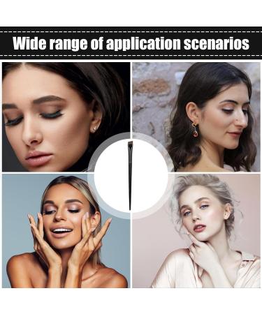 Eyebrow Brush - Eyeliner Brush Ultra Thin Precision Makeup Brushes Angled Point Eyeliner Eye Makeup Tool for Professional Beauty A101 - Buy Online on GoSupps.com