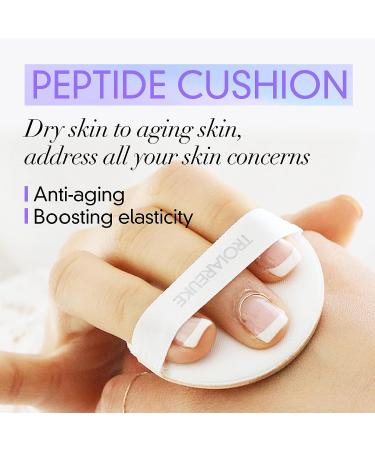 TROIAREUKE Seoul Bridal Cushion Foundation Shade 22 - Yellow Beige | Natural Wedding Makeup for All Skin Types | Flawless Glowing Finish - Buy Online on GoSupps.com