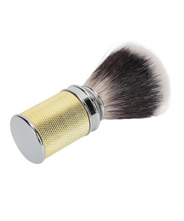 Buy Beard Foaming Soft Brush - Portable Foam Brush with Curved Handle for Salon Use (Gold) - International Shipping Available - Buy Online on GoSupps.com