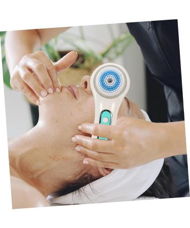 Housoutil 1 Set Facial Cleansing Brush Face Exfoliator Brush Home Facial Cleaner Face Washing Brush Makeup Remover Brush Electric Cleaner Usb Household Cleasing Milk Abs - Buy Online on GoSupps.com