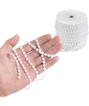 6MM White Pearl Bead Craft String - 66 Feet - Buy Online on GoSupps.com
