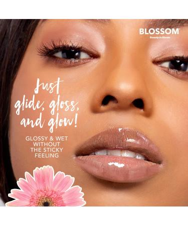 Hydrating Coconut Lip Oil with Real Flower Infusion - 3g Shimmer Sparkle - Buy Online on GoSupps.com