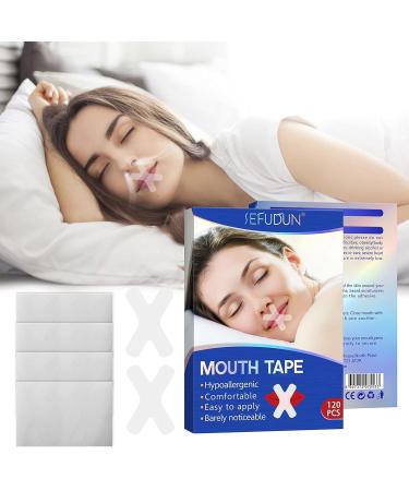 X-Shaped Snoring Mouth Artifact for Sleep Breathing Correction - White, One Size - Buy Online on GoSupps.com