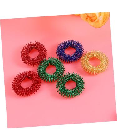 Ultechnovo 15-Set Medicine Massage Rings - Noiseless Finger Circulation & Stress Relief Toys for Kids & Adults - Buy Online on GoSupps.com