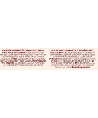 Buy Senseo Cappuccino Choco Pads - 40 Coffee Pads 5 Packs | International Shipping - Great Taste & Quality - Buy Online on GoSupps.com