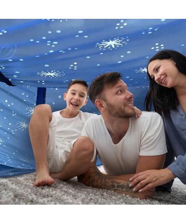 Blanket Fort Play Tent Kit - 3 Ripstop Blankets  Beanbags & Drawstring Backpack - Buy Online on GoSupps.com