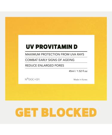 Ndoctor UV Provitamin D SPF50+ PA++++ - Buy Online on GoSupps.com