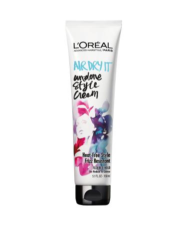 L'Or al Paris Advanced Hairstyle AIR DRY IT Undone Style Cream  5.1 fl. oz. 5.1 Fl Oz (Pack of 1) - Buy Online on GoSupps.com
