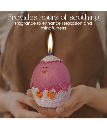 Vela Aromatica Pollito Rosa - Cute Pink Baby Chicken Scented Candles | Fresh Fragrance & Aesthetic Decor | Shop Internationally - Buy Online on GoSupps.com