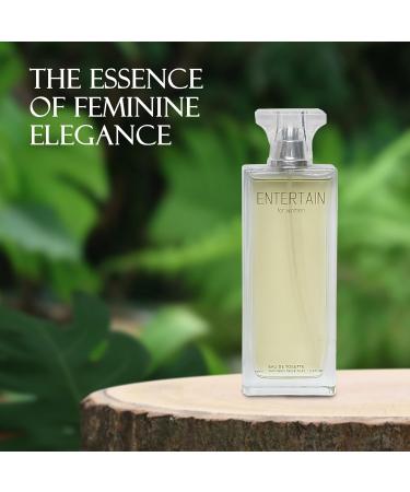 Entertain Women's Eau De Parfum - Sophisticated Floral Scent Long-Lasting Fragrance 3.4 Fl Oz (100 Ml) Entertain women 3.4 Fl Oz (Pack of 2) - Buy Online on GoSupps.com