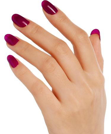 Bluesky Gel Nail Polish Tinted Love - 80557 Claret Dark Red/Purple Long Lasting Chip Resistant 5ml (Requires Drying Under UV LED Lamp) - Buy Online on GoSupps.com