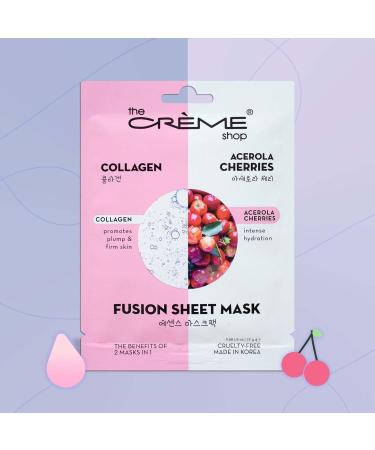 Collagen & Acerola Cherry Fusion Sheet Mask (5 Pack) - Buy Online on GoSupps.com
