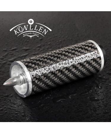 KONLLEN Cue Extension Set - Carbon Fiber Billiards Accessories for Mezz, Predator, Fury Pool Cue - 3 Inch Extension - Buy Online on GoSupps.com
