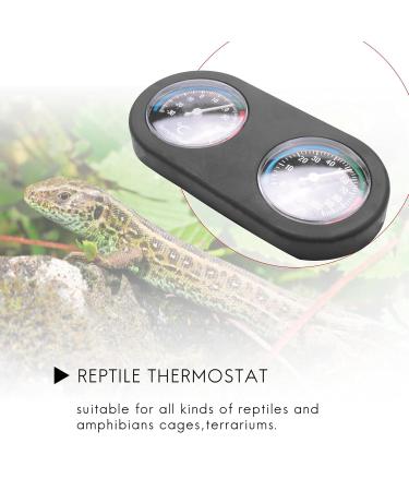 Kqcibz Reptile Tank Thermometer Hygrometer Temperature Humidity Monitor for Vivarium Terrarium - Buy Online on GoSupps.com