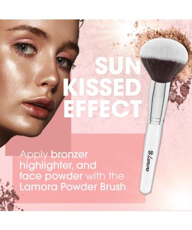 6-Piece Foundation Blush Powder Brush Set - Top-Quality Synthetic Bristles - Essential Makeup Kit - Buy Online on GoSupps.com