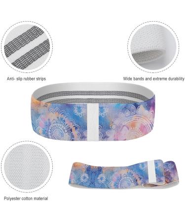 Shop Pastel Color Resistance Bands | Art Printed Elastic & Fabric Fitness Bands for Effective Workouts - International Shipping Available - Buy Online on GoSupps.com