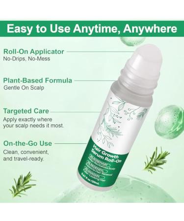  Generisch Hair Growth Serum 2 Pack - 3% Rosemary & 3% edensyl & 2% NaGain Hair Growth Serum with Rosemary Aloe Vera Coconut Oil & Shea Butter Serum - Buy Online on GoSupps.com