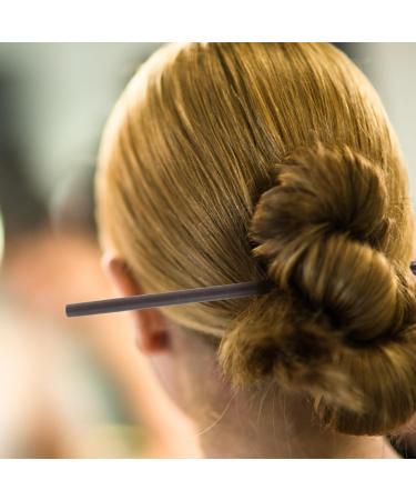Lurrose 4 Sticks Wooden Chinese Hairpins for Women & Girls - Ideal for Straight Hair Styling | International Shipping Available - Buy Online on GoSupps.com