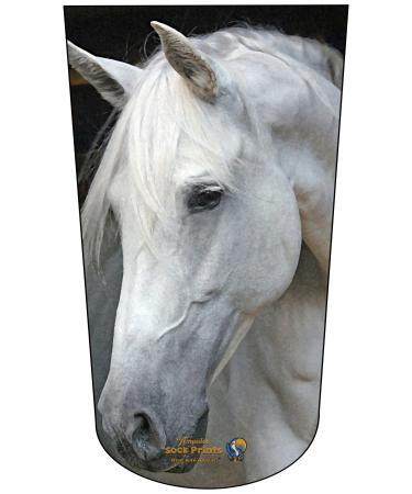 Amputee Sock BTKA Horse Headshot V2 3PLY Residual Wound Over Shrinker Sock
