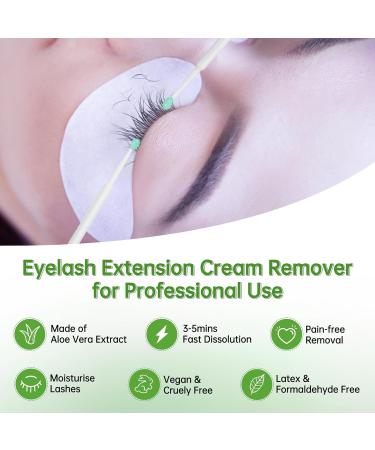  Beauty7 Beauty7 Eyelash Glue Remover Cream Eyelash Extension Solvent Green Eyelash Glue Solvent Eyelash Extension Remover Cream Eyelash Extension Adhesive Remover Cream 5ml Fragrance: Aloe - Buy Online on GoSupps.com