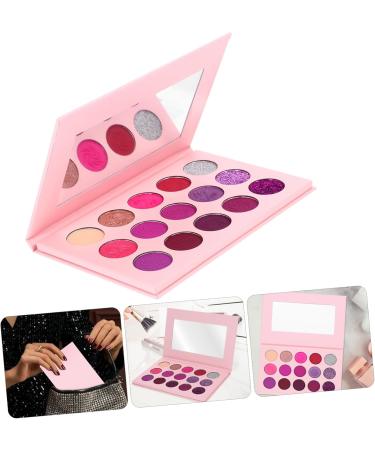 FRCOLOR 3pcs 15 Glitter Makeup Eyeshadow Palette Makeup Palette Eye Shadow Powder Miss Flash 1 count (Pack of 1) Purplex3pcs - Buy Online on GoSupps.com