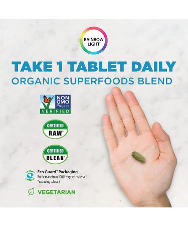 Rainbow Light Men's Multivitamin - 120 Vegetarian Capsules | Certified Nutritional Support - Buy Online on GoSupps.com