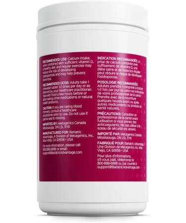 Bariatric Advantage Calcium Citrate Chewable Tablets - Chocolate Flavor - 270 Chewable Tablets - Buy Online on GoSupps.com