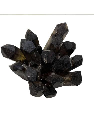Natural Smoky Quartz Crystal Cluster Tea Crystal Specimen Crystal Large Clusters for Spiritual Home Decor 300-500g Crystal Cluster - Buy Online on GoSupps.com