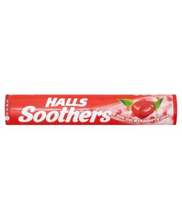 20 x Halls Soothers Strawberry 45g