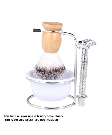 Layhou 2 in 1 Shaving Kit: Men's Shaving Brush Holder Razor Stand & Soap Shell - Ultimate Beard Grooming Tool Set - Buy Online on GoSupps.com
