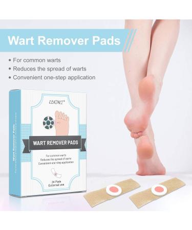 24PC Corn Remover Plaster Pads Effective Treatment for Chicken Eyes Warts & Corns | Pressure Protection for Feet & Hands - Buy Online on GoSupps.com