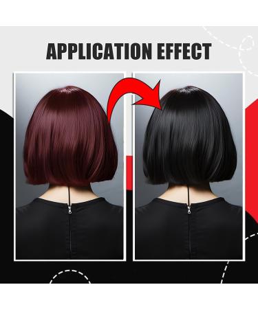 Temporary Hair Colour Wax Black Hair Wax Hair Style Dye Mud Unisex Fashion Styling Washable Dye Cream for Halloween Role Playing Masquerade - Buy Online on GoSupps.com