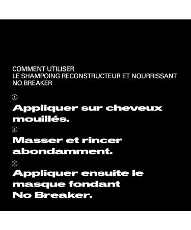 Sebastian Professional No Breaker Shampoing reconstruction et anti-casse professionnel renforce les cheveux et r duit la casse 280 ml - Buy Online on GoSupps.com