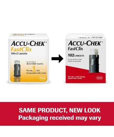 Accu-Chek FastClix Lancets - Pack of 102 for Diabetic Blood Glucose Testing - Buy Online on GoSupps.com