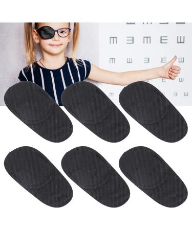 Eye Patch for Glasses - Black Non-Woven Eye Patch for Amblyopia & Strabismus - Universal Size 10x5cm for Adults & Kids - Buy Online on GoSupps.com