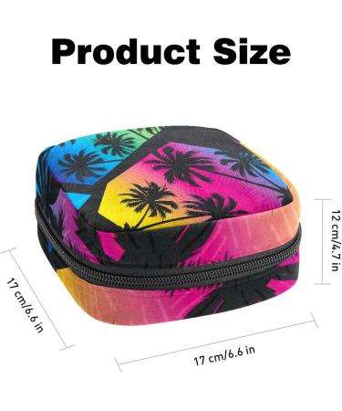 Abstract Geometry Period Bag on the Go | Colorful Storage & Travel Pouch - Buy Online on GoSupps.com