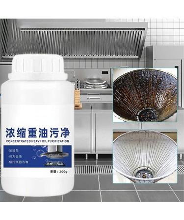 Kitchen Oil Stains Grease Cleaning Powder Powerful Cleaning Powder 2023 Heavy Duty Degreaser Cleaner 200g Multi-Purpose Foam Cleaner Rust Remover Kitchenware Cleaning Agent (2pcs) - Buy Online on GoSupps.com