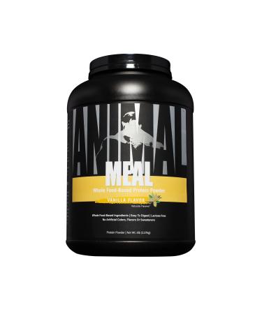 Animal Meal - All Natural High Calorie Meal Shake - Egg Whites, Beef Protein, Pea Protein, Vanilla Vanilla 5.3 Pound (Pack of 1)