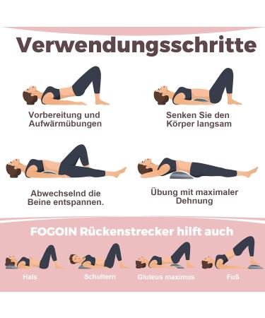 Fogoin Align Neck & Back Extensor | Orthopedic Neck Stretcher | Comforta Back Rescuer for Neck & Back Pain Relief - Gray - Buy Online on GoSupps.com