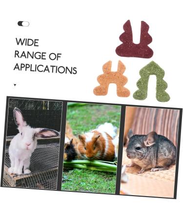 BUGUUYO Rabbit Snacks Guinea Pig Treats Rabbit Treats for Bunnies Bunny Cage Accessories Fiber - Buy Online on GoSupps.com