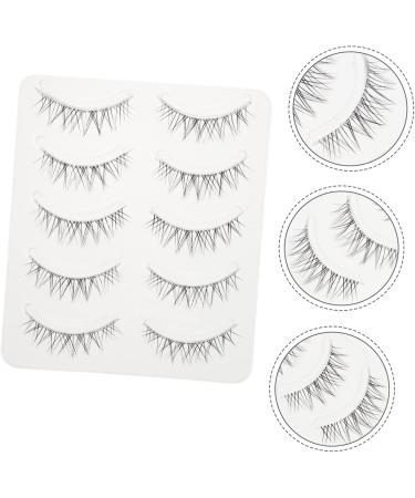 Baluue 10pairs Natural False Eyelashes Dense Eyelashes For Makeup Chic Accessories For Eyes Suitable For Parties Professional Applications - Buy Online on GoSupps.com